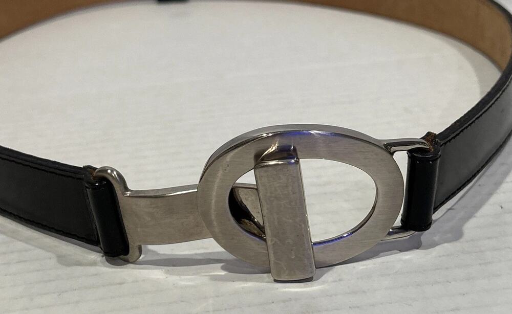 Vintage STREETS AHEAD Leather Belt Women's Metal Buckle